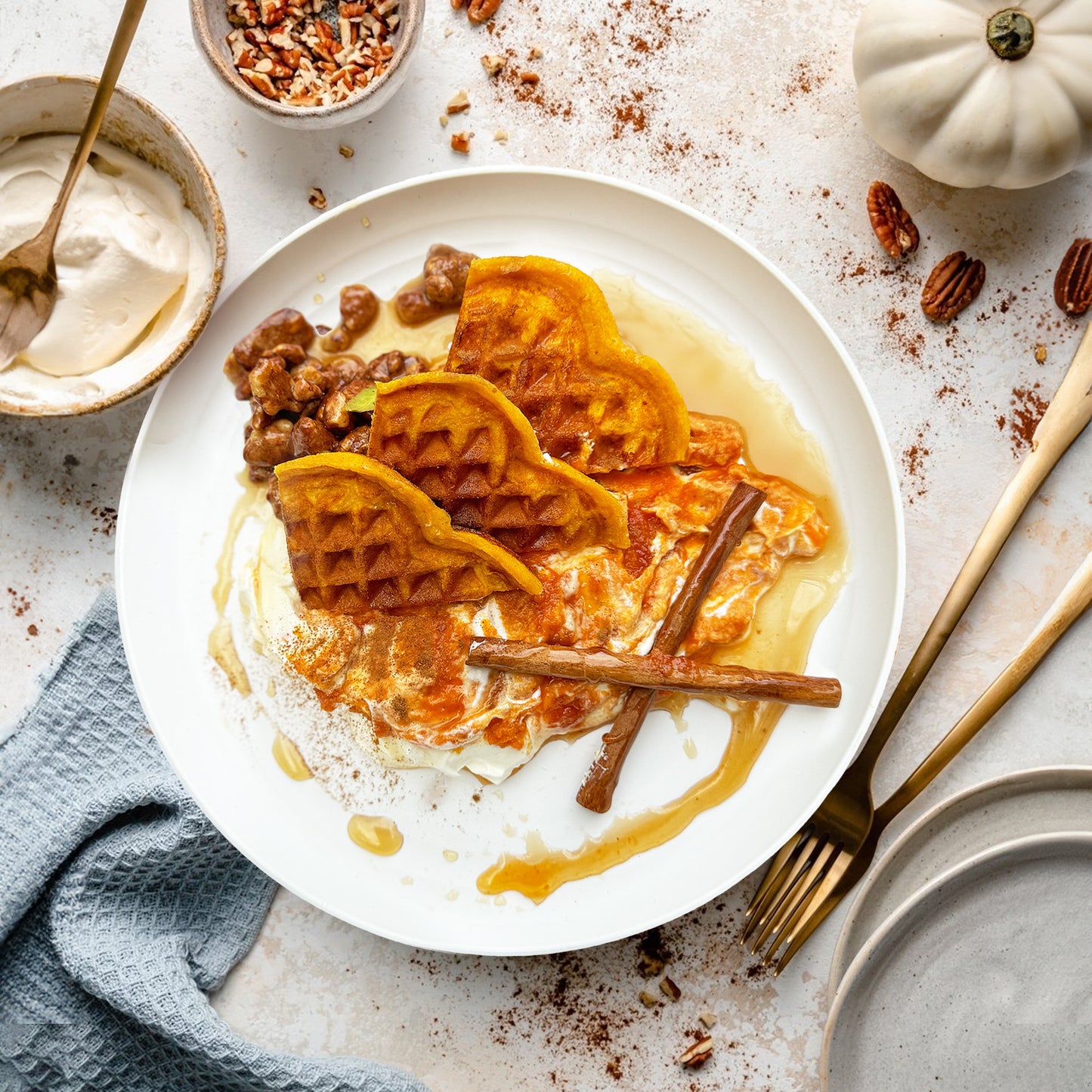 Protein Pumpkin Spice Waffles (Limited Edition)